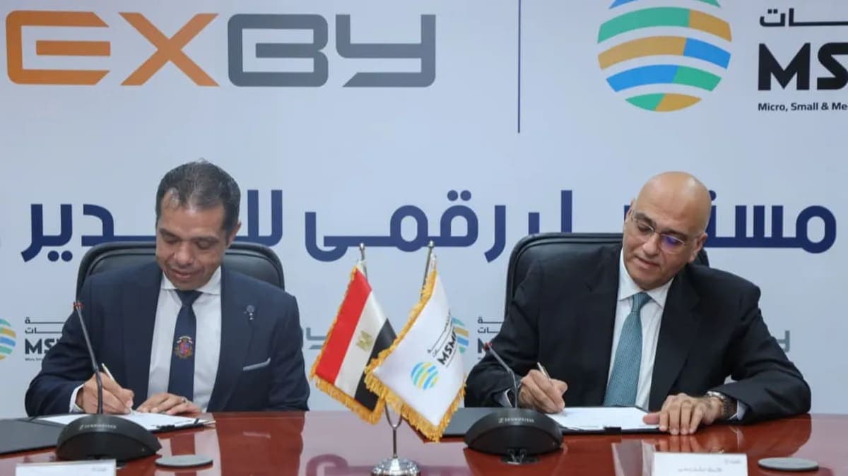 MSMEDA and EXBY Sign AI-Powered Partnership to Expand Egyptian SME Exports
