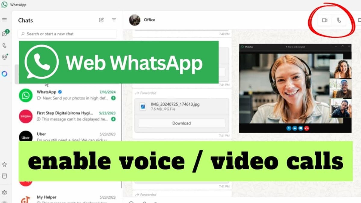 WhatsApp Tests Group Voice and Video Calls on Web Platform