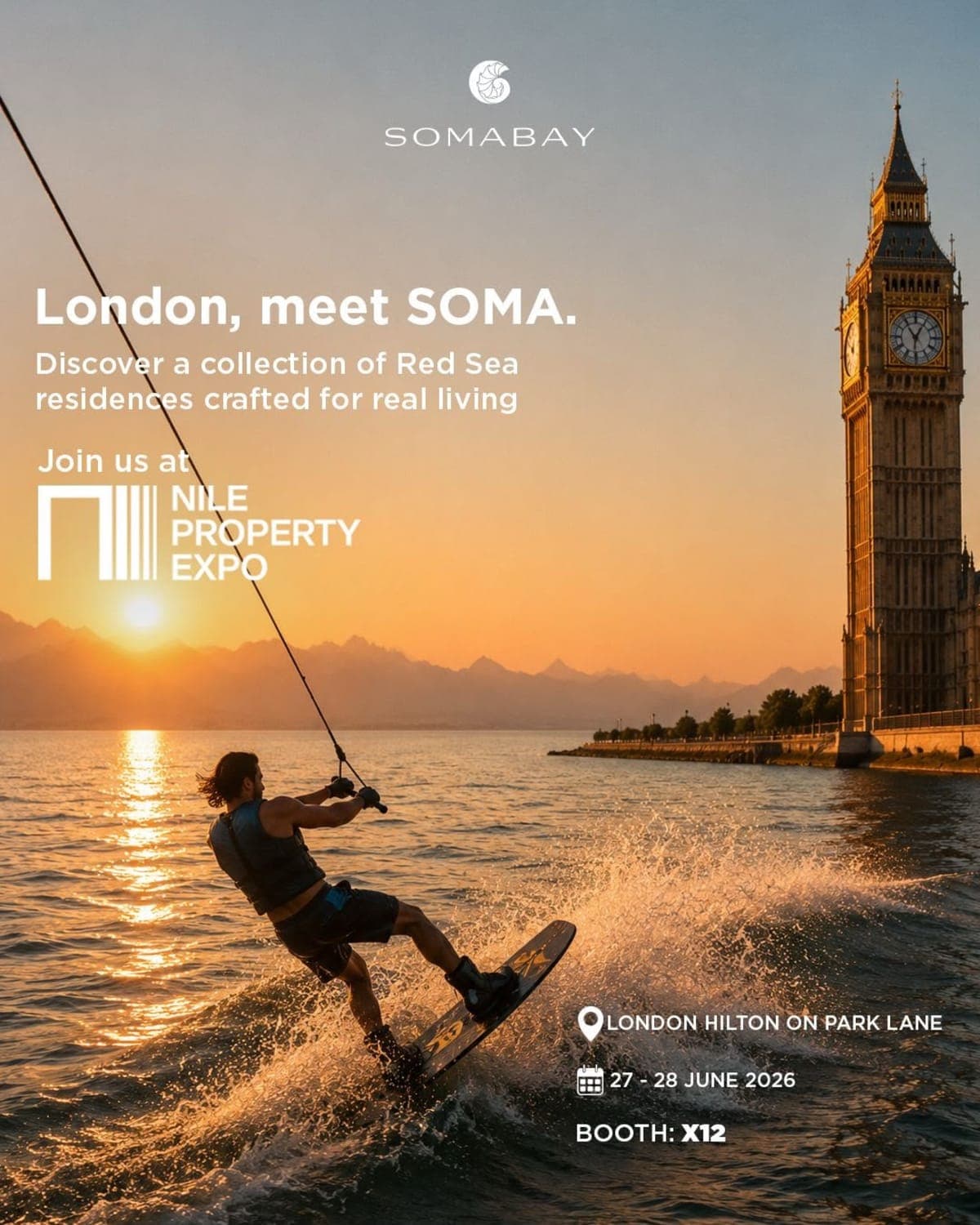 Somabay Enhances Egypt’s Luxury Coastal Investment at London’s 20th Nile Property Expo