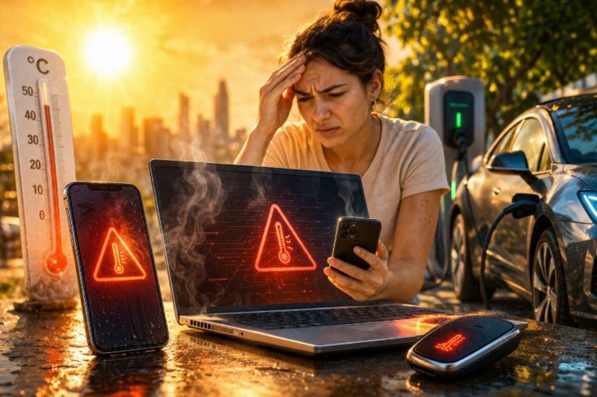 How Extreme Heat Impacts Smartphones, Laptops, and Electric Vehicles