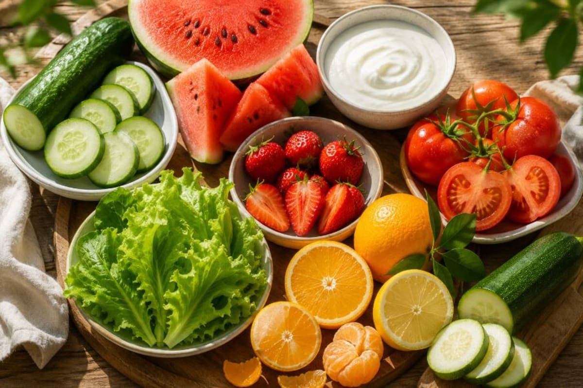 Best Hydrating Foods for Summer: Top Water-Rich Fruits and Vegetables to Prevent Dehydration